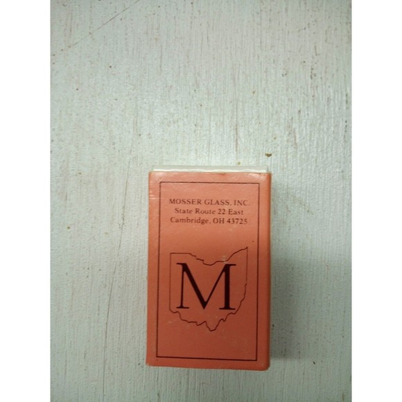 MIB MOSSER GLASS 1-5/8" "PEE WEE"THE BALLOON CLOWN CREAM COLORED GLASS - Picture 5 of 5